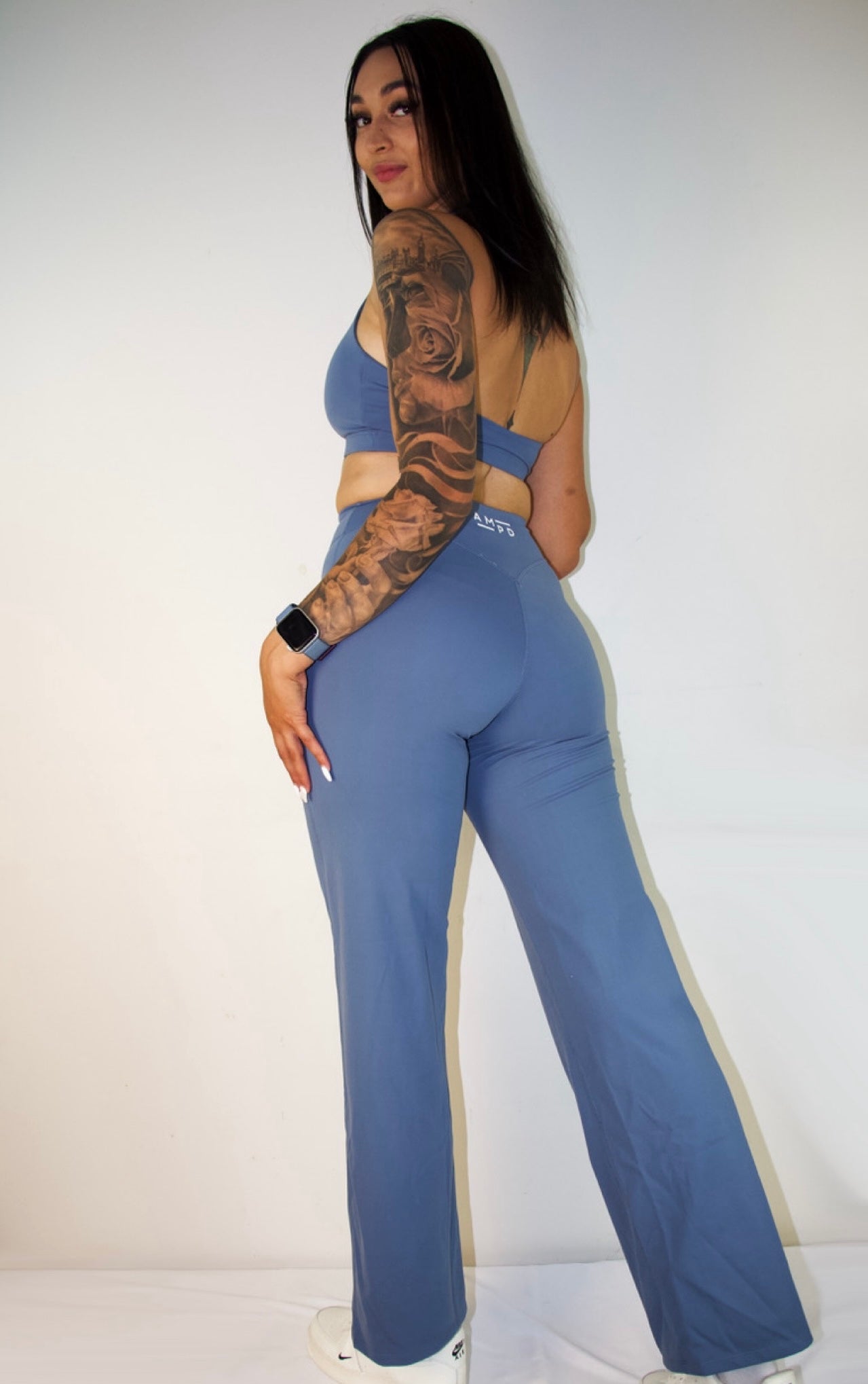 Everyday Flares- Slate Blue