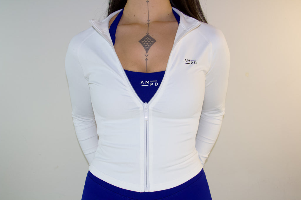 Snatched Jacket- White