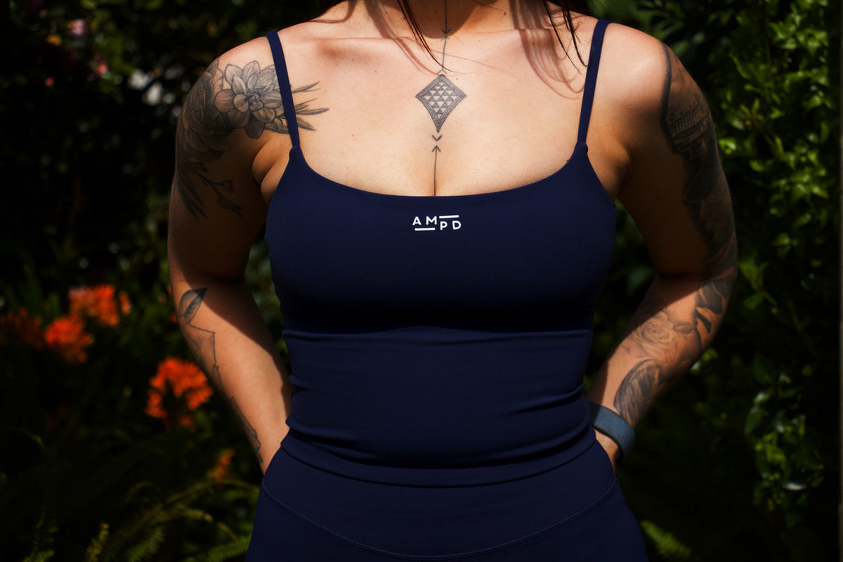 Sculpt Tank- Navy