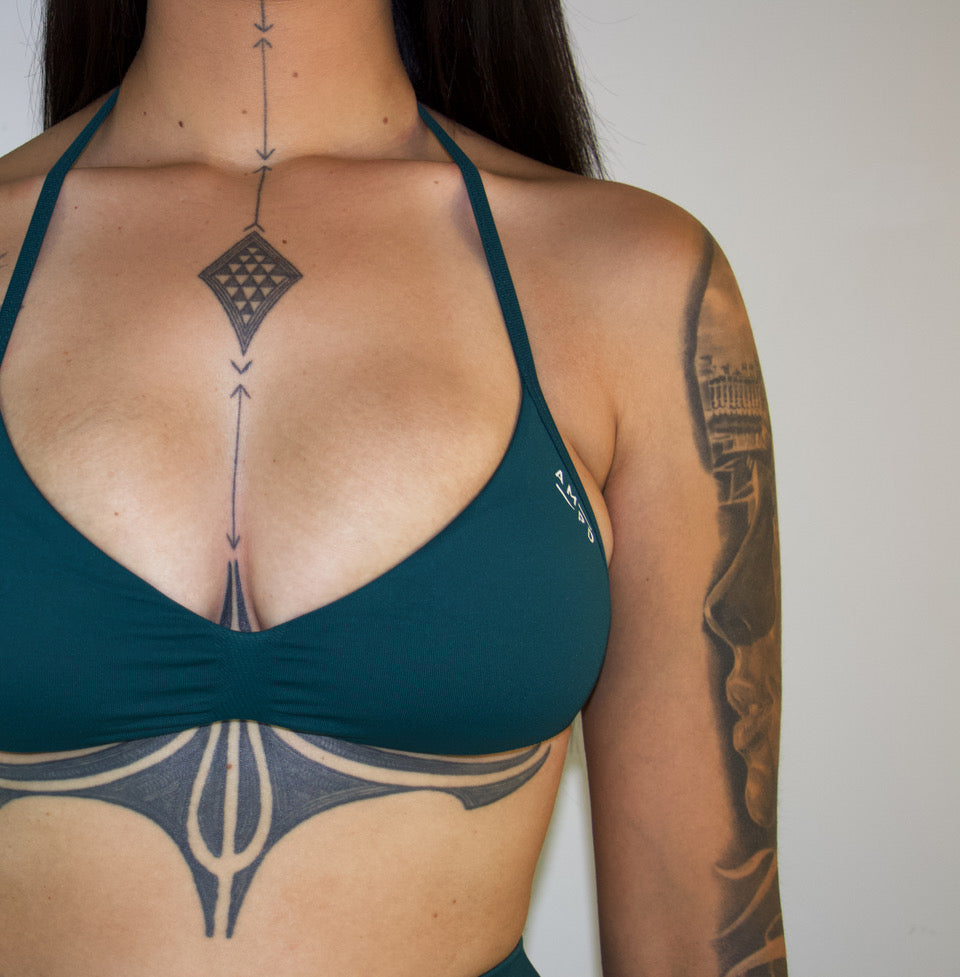 Core Sports Bra- Pine