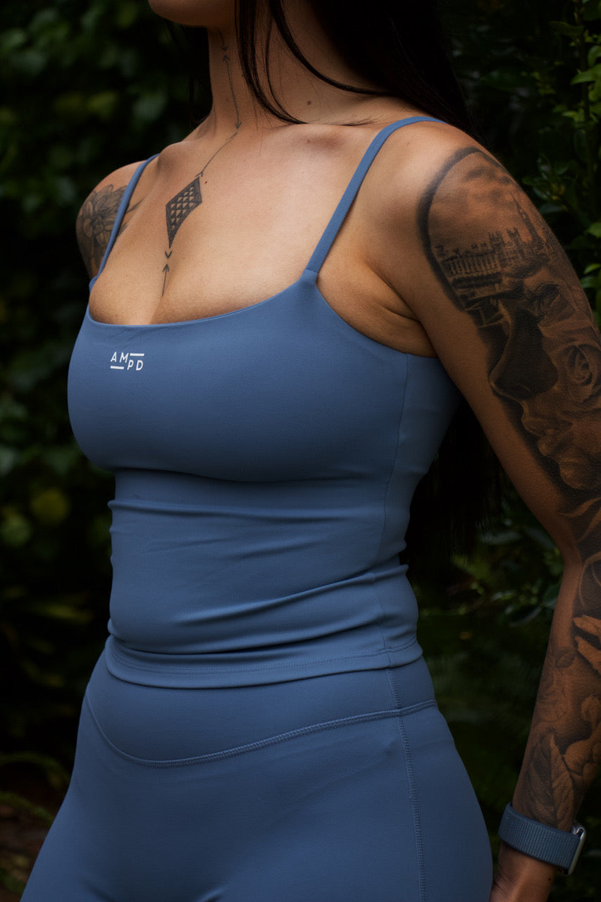 Sculpt Tank- Slate Blue