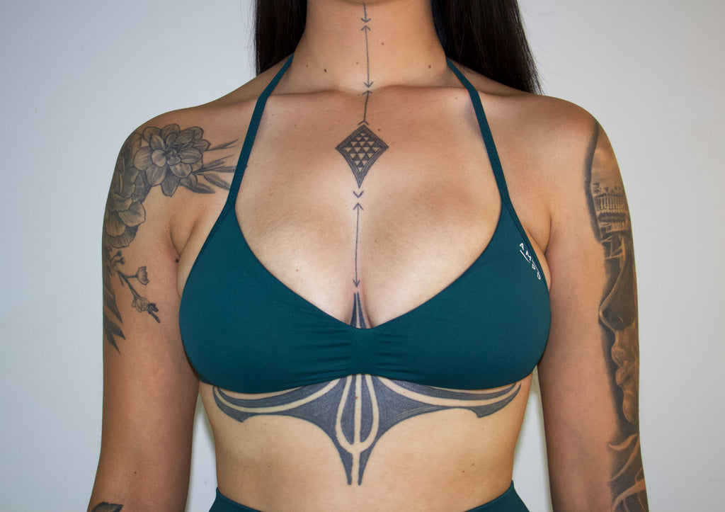 Core Sports Bra- Pine
