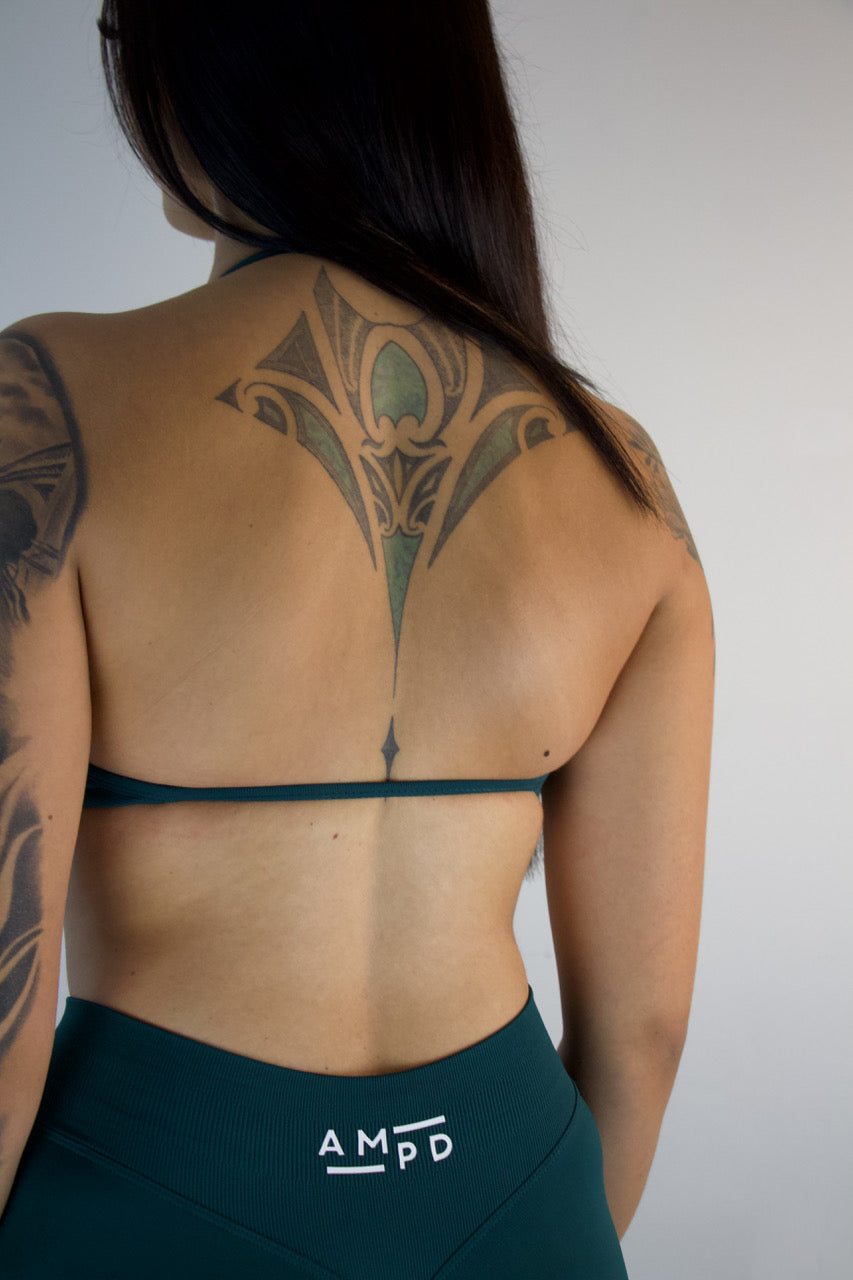 Core Sports Bra- Pine