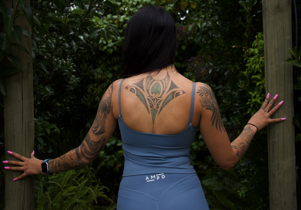 Sculpt Tank- Slate Blue