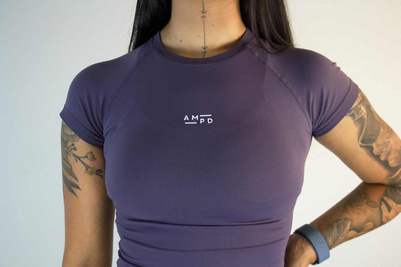 Dynamic Tee- Mushroom Grey