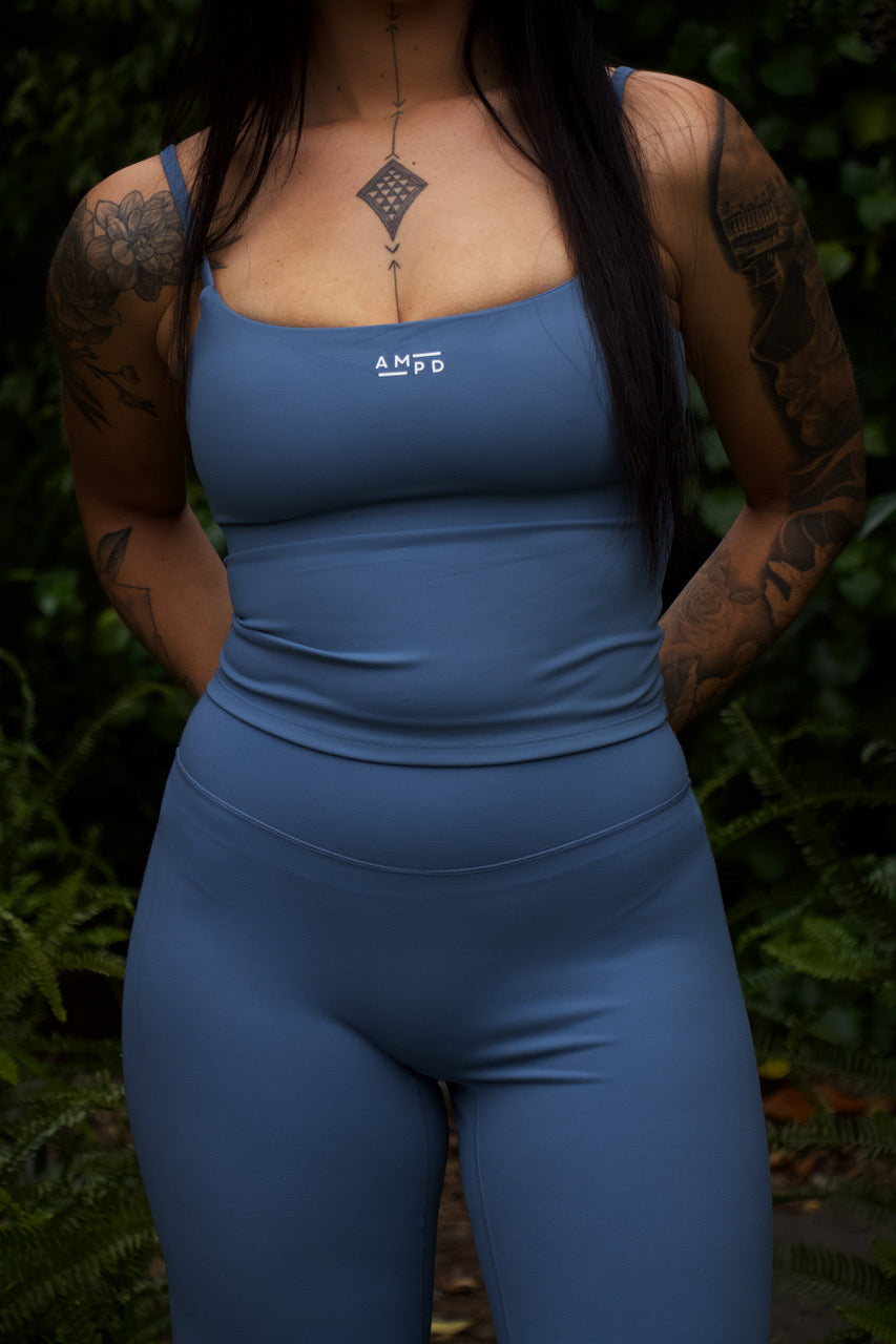 Sculpt Tank- Slate Blue