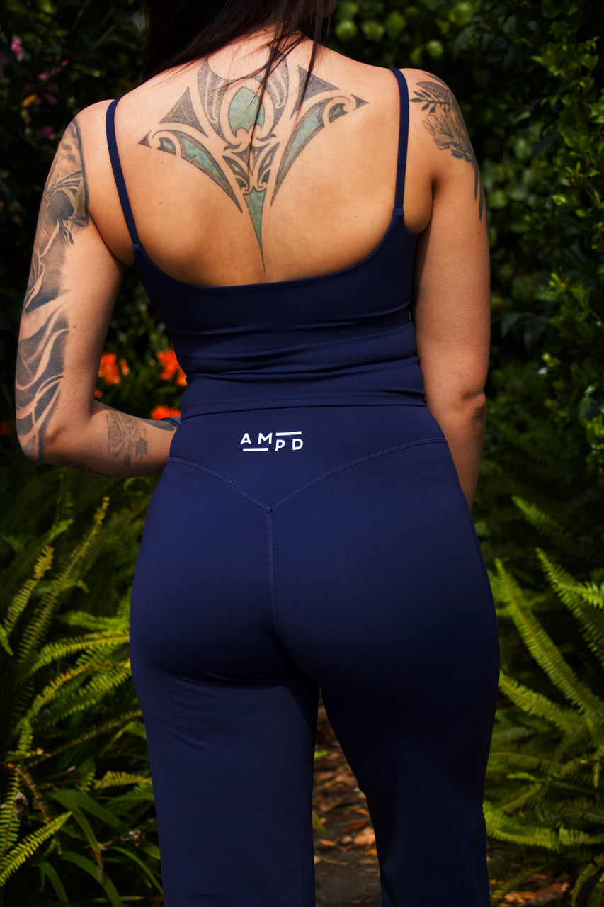 Everyday Flares- Navy