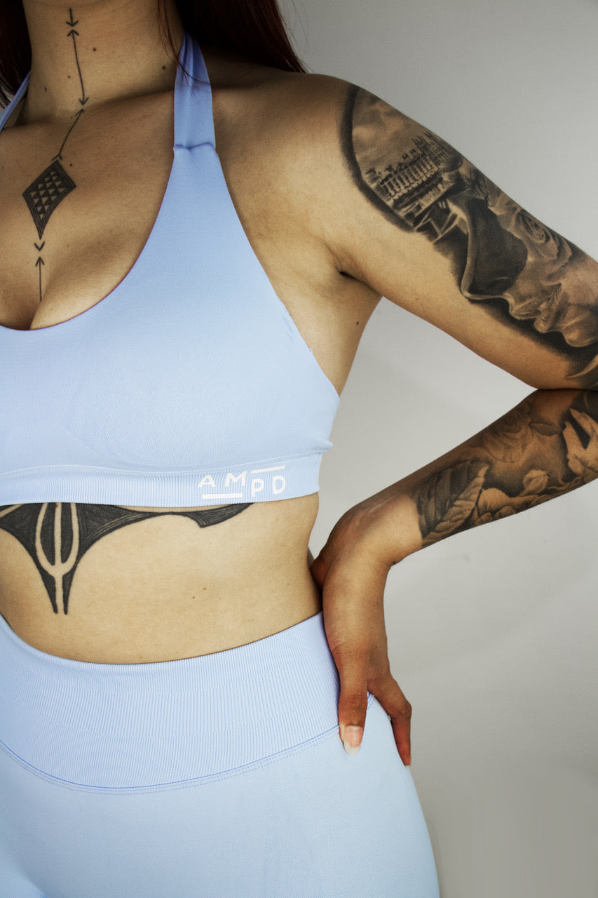 Impact Sports Bra- Ice Blue