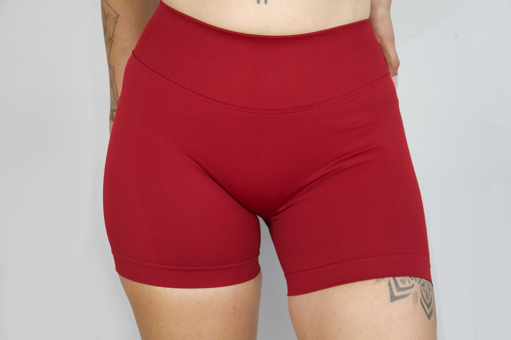 Dynamic Shorts- Wine Red