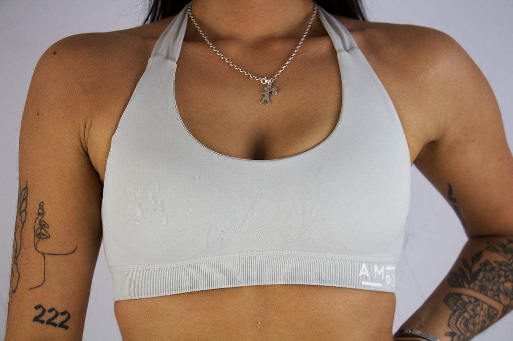Impact Sports Bra- Feather Beige