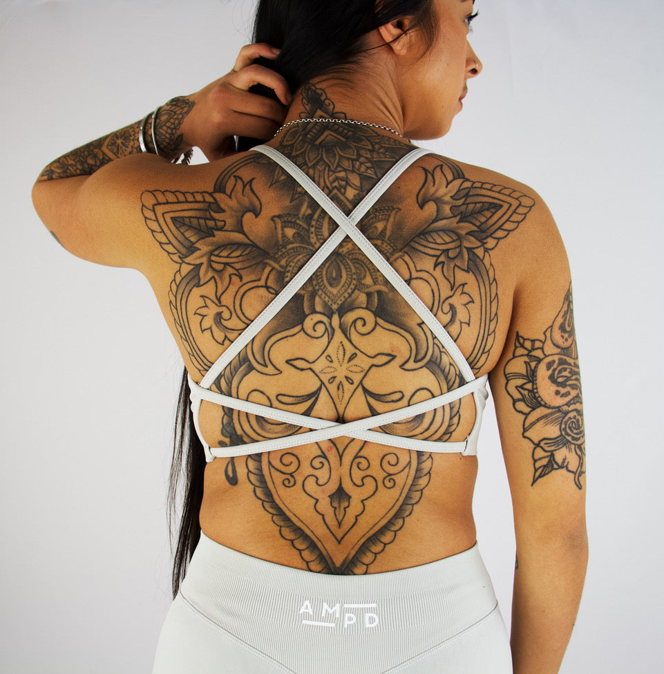 Dynamic Sports Bra- Feather Beige