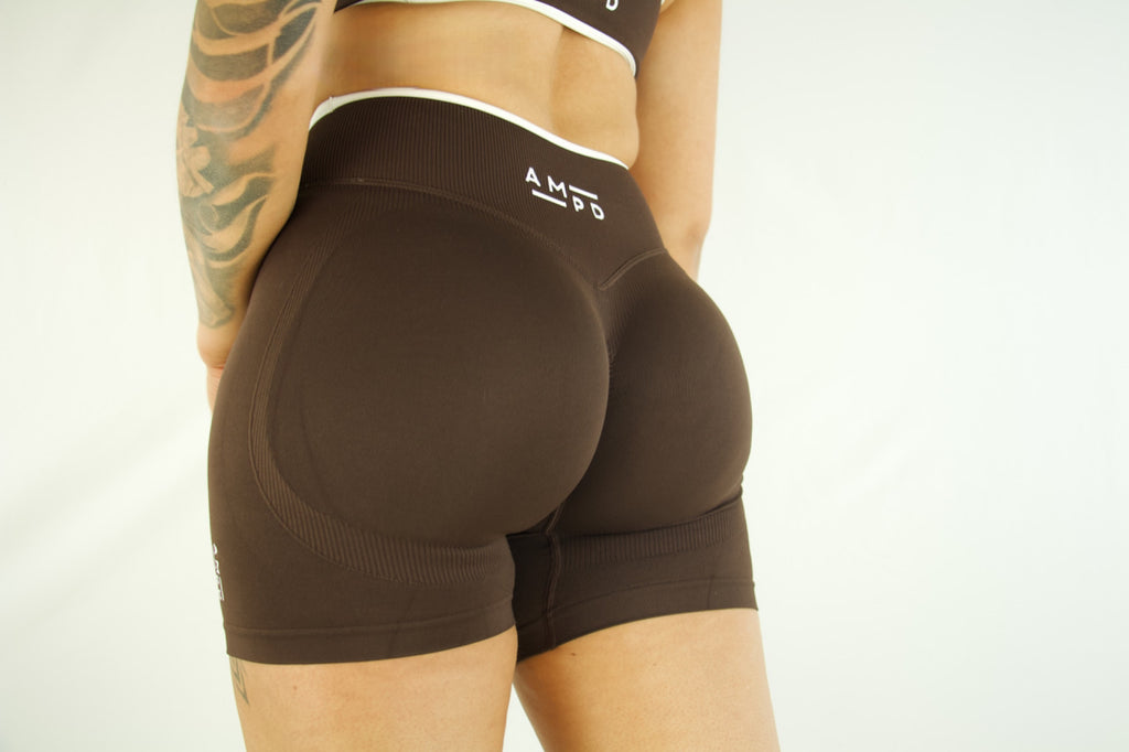 Revive Shorts- Chocolate