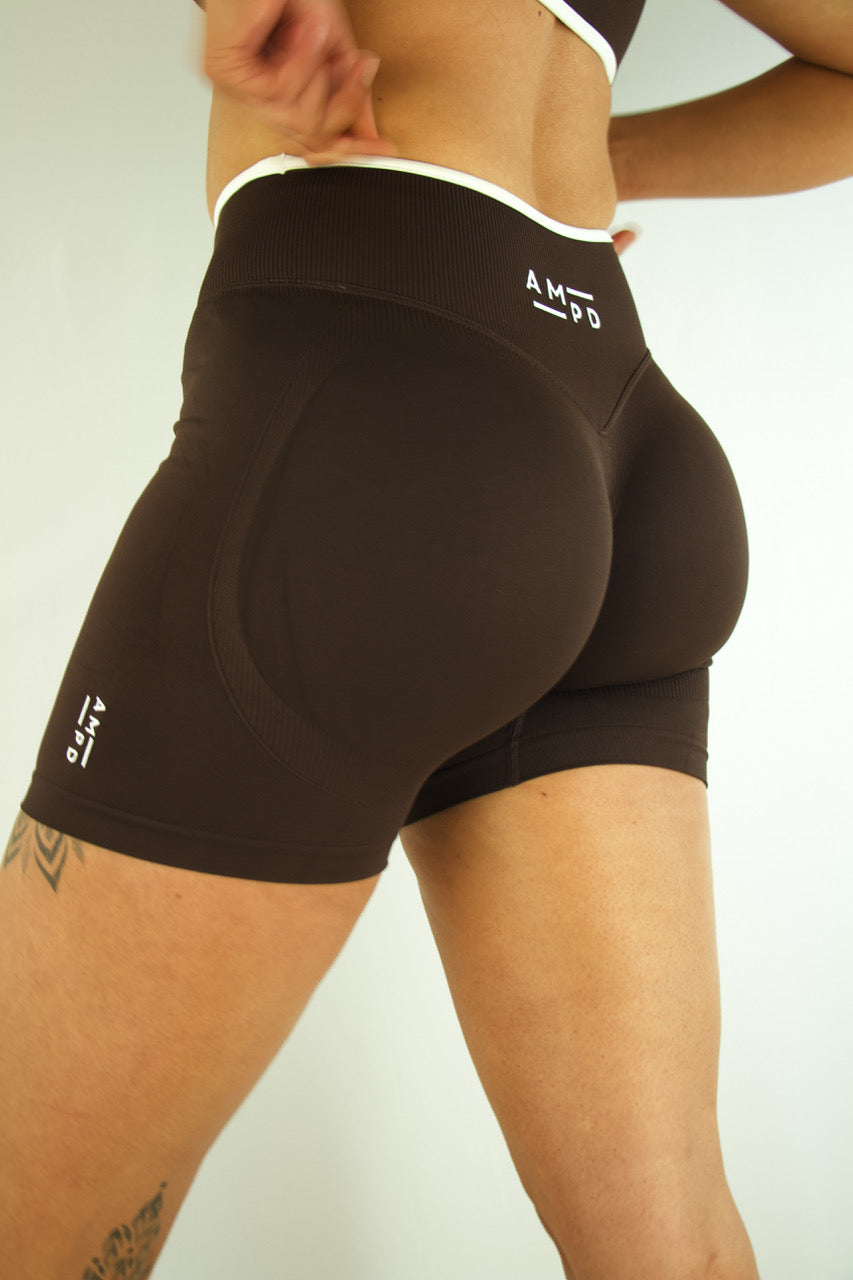 Revive Shorts- Chocolate