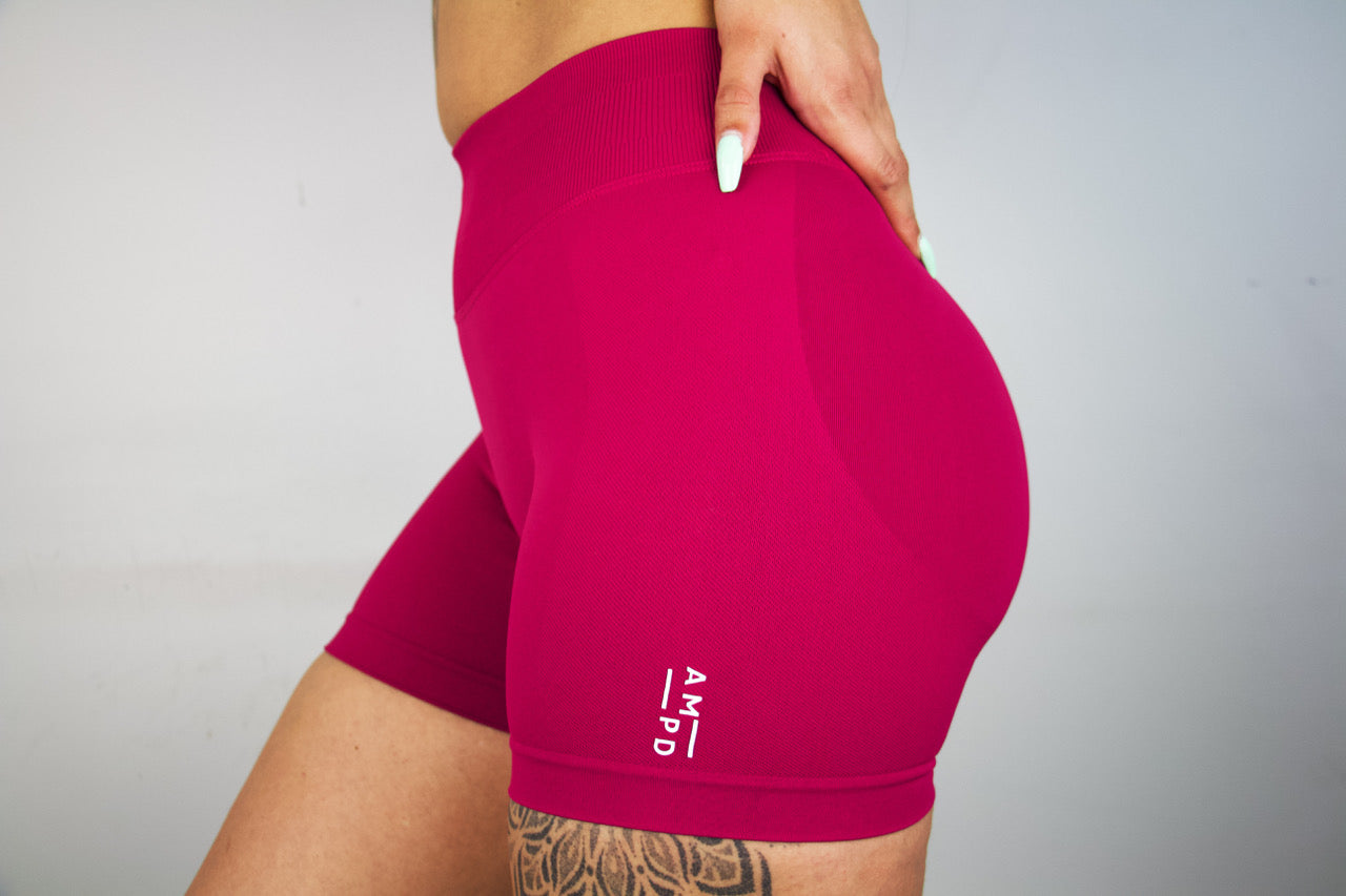 Dynamic Shorts- Berry Red