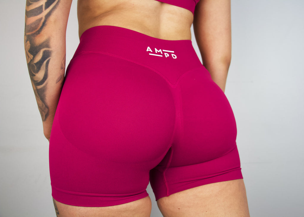 Dynamic Shorts- Berry Red