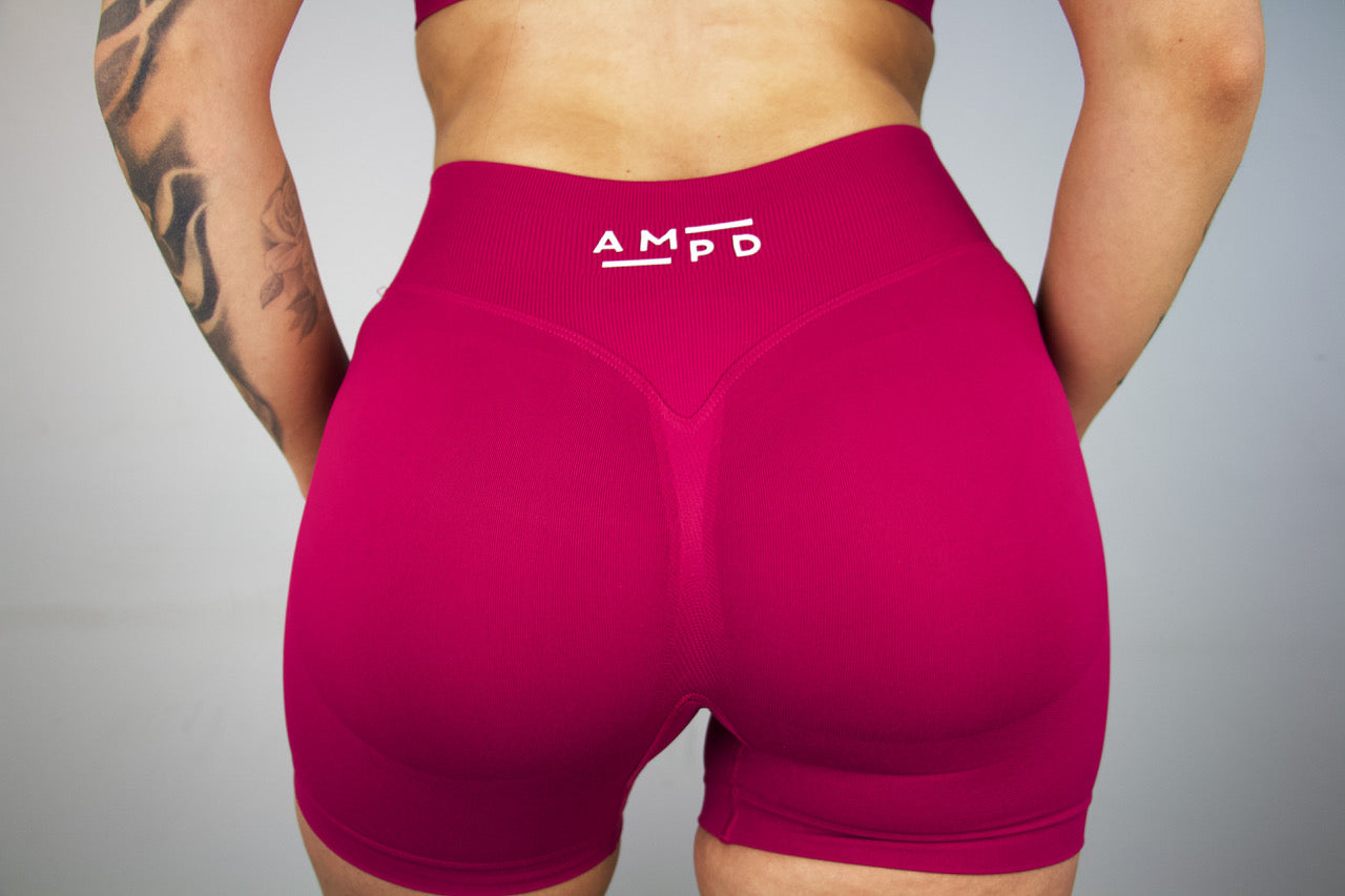 Dynamic Shorts- Berry Red