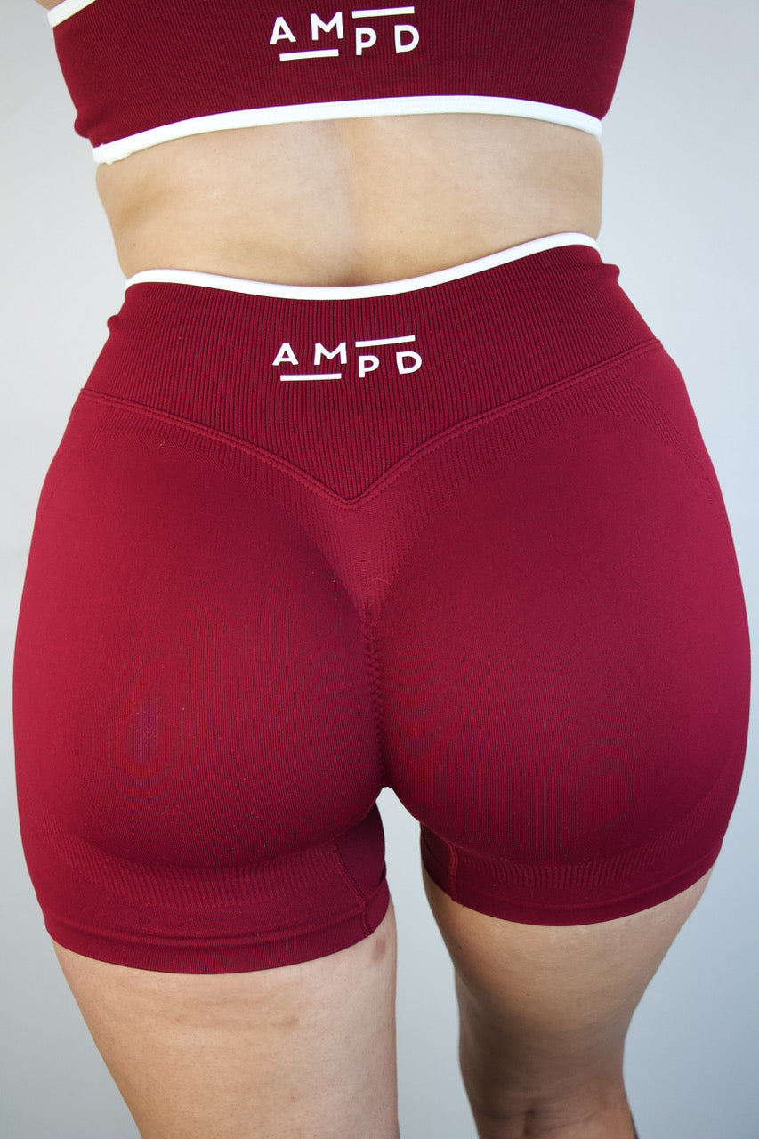 Revive Shorts- Maroon