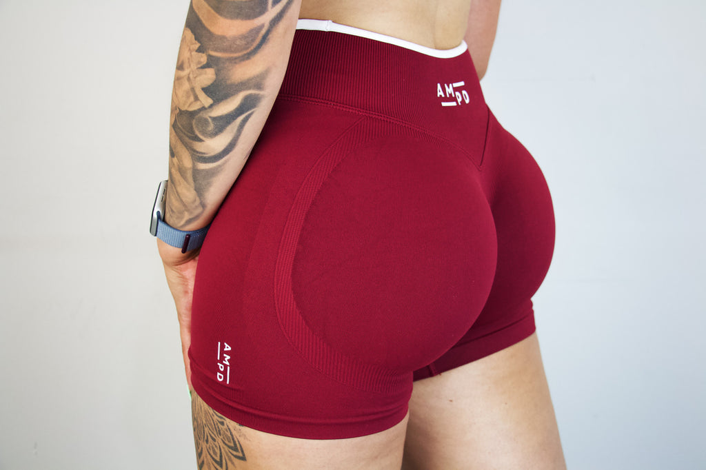 Revive Shorts- Maroon