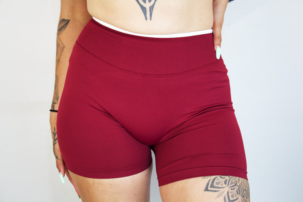 Revive Shorts- Maroon