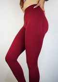 Revive Leggings- Maroon